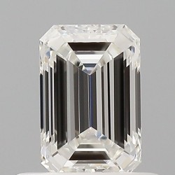 Diament szlif szmaragdowy, 0.54ct, VVS2, F, GIA 6545232515