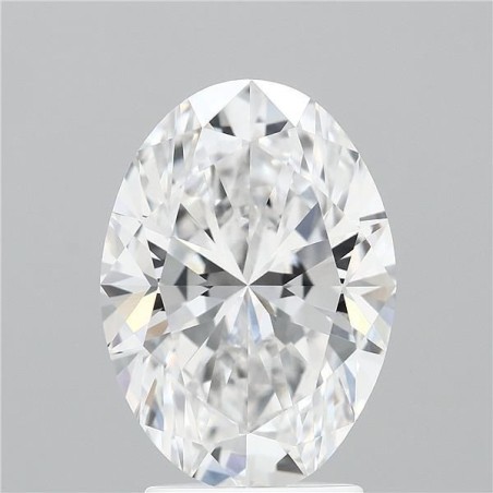Diament laboratoryjny szlif owalny, 3ct, VVS2, D, IGI LG741529703