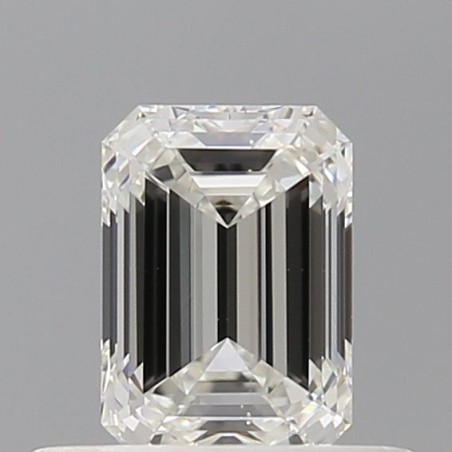 Diament szlif szmaragdowy, 0.5ct, VS2, H, GIA 2546232141