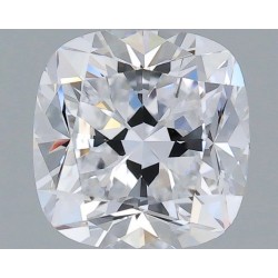 Diament laboratoryjny szlif poduszkowy brylantowy, 1ct, VVS2, D, IGI LG747513057