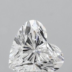 Diament laboratoryjny serce, 1.76ct, VVS2, D, IGI LG747513456