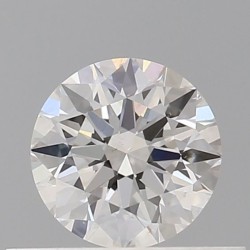 Diament szlif okrągły, 0.41ct, SI1, F, GIA 7541244816