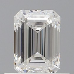 Diament szlif szmaragdowy, 0.62ct, VVS1, F, GIA 1547232751