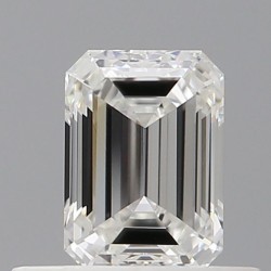 Diament szlif szmaragdowy, 0.5ct, VVS1, F, GIA 2547232752