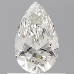 Diament szlif gruszkowy, 0.5ct, VS2, H, GIA 5543231714
