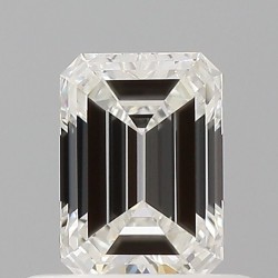 Diament szlif szmaragdowy, 0.51ct, VVS1, F, GIA 5543232166