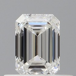 Diament szlif szmaragdowy, 0.51ct, VS2, F, GIA 6542231832