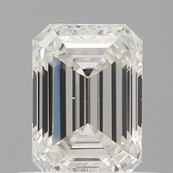 Diament szlif szmaragdowy, 0.54ct, VS2, H, GIA 6542232480