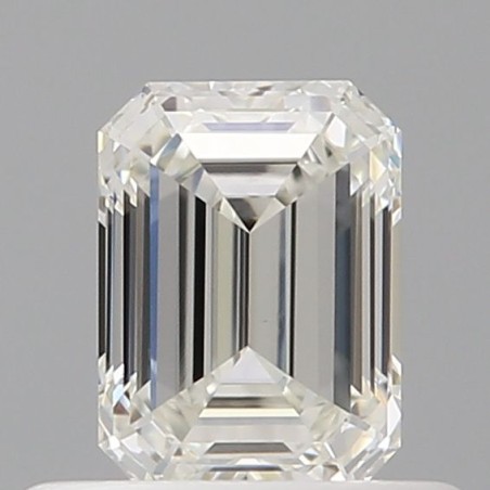 Diament szlif szmaragdowy, 0.5ct, VVS2, H, GIA 6541232299
