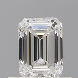 Diament szlif szmaragdowy, 0.5ct, VVS1, E, GIA 2547231663