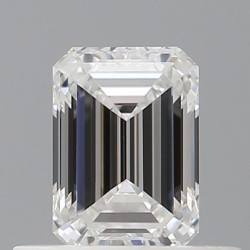 Diament szlif szmaragdowy, 0.5ct, VVS1, E, GIA 7548232247