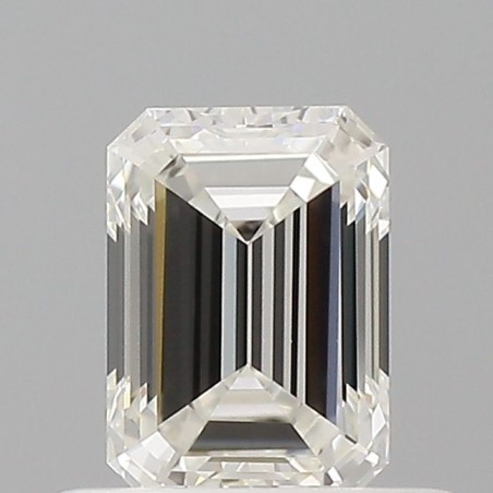 Diament szlif szmaragdowy, 0.5ct, VVS2, G, GIA 1545232461