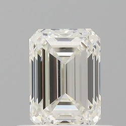 Diament szlif szmaragdowy, 0.5ct, VS2, I, GIA 6542232362