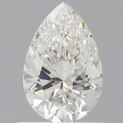 Diament szlif gruszkowy, 0.53ct, VS1, H, GIA 6542233323