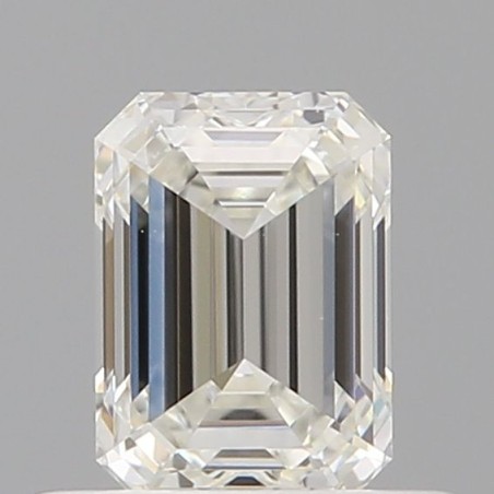 Diament szlif szmaragdowy, 0.5ct, VS1, H, GIA 1548232337