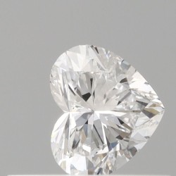 Diament serce, 0.31ct, VVS1, D, GIA 7538863955