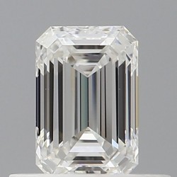 Diament szlif szmaragdowy, 0.51ct, VS1, F, GIA 6541231815