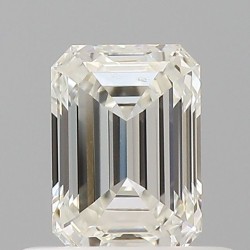 Diament szlif szmaragdowy, 0.5ct, SI1, I, GIA 1548233504
