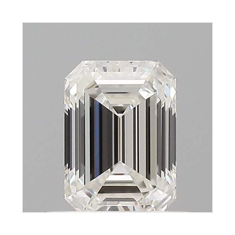 Diament szlif szmaragdowy, 0.53ct, VVS2, G, GIA 6542232035