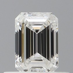 Diament szlif szmaragdowy, 0.5ct, VVS2, E, GIA 7541232007