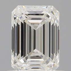 Diament szlif szmaragdowy, 0.7ct, VVS2, I, GIA 6541232307