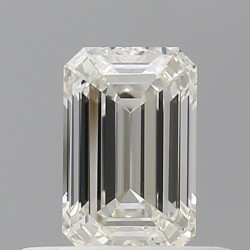 Diament szlif szmaragdowy, 0.5ct, VVS2, H, GIA 6542232202