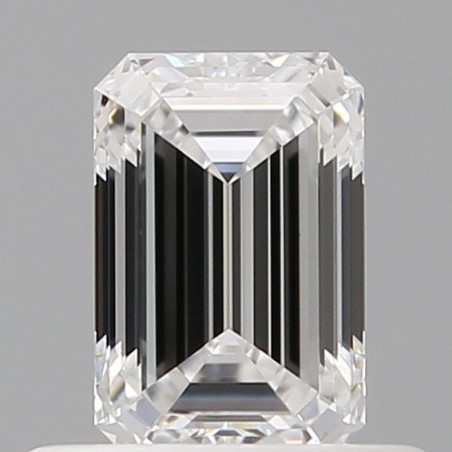 Diament szlif szmaragdowy, 0.5ct, VVS1, D, GIA 2544231638