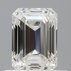 Diament szlif szmaragdowy, 0.69ct, VS2, H, GIA 7548232734