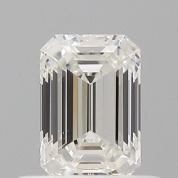 Diament szlif szmaragdowy, 0.5ct, VS1, G, GIA 2546232368