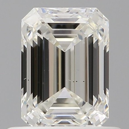 Diament szlif szmaragdowy, 0.7ct, VS2, H, GIA 7541231934