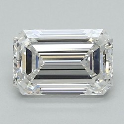 Diament laboratoryjny szlif szmaragdowy, 1.42ct, VVS2, E, IGI LG712562566