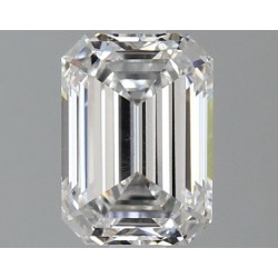 Diament laboratoryjny szlif szmaragdowy, 1.46ct, VVS2, E, IGI LG638445764