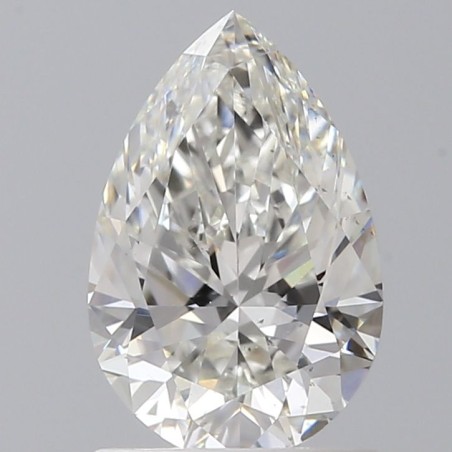 Diament szlif gruszkowy, 1ct, SI1, H, GIA 5536789541