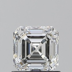Diament szlif szmaragdowy kwadratowy, 1.01ct, VVS2, F, GIA 1539656750