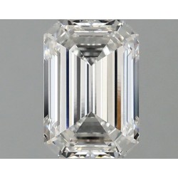 Diament laboratoryjny szlif szmaragdowy, 1.35ct, VVS2, F, IGI LG668444661