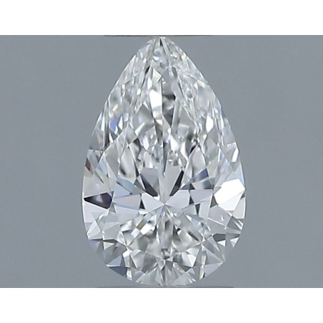 Diament szlif gruszkowy, 0.4ct, VVS1, F, GIA 6531745880