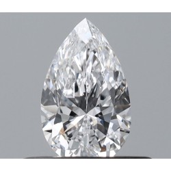 Diament szlif gruszkowy, 0.35ct, VVS1, D, GIA 6541150589