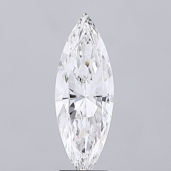 Diament laboratoryjny markiza, 2.54ct, VVS2, E, IGI LG757525409