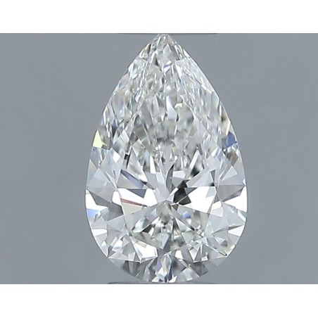 Diament szlif gruszkowy, 0.54ct, VVS2, F, IGI 746530135