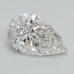 Diament laboratoryjny szlif gruszkowy, 1.58ct, VVS2, F, IGI LG743566460