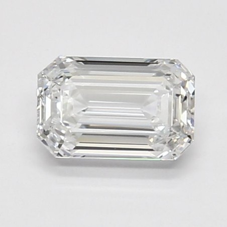Diament laboratoryjny szlif szmaragdowy, 0.93ct, VVS2, D, IGI LG604320621
