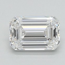Diament laboratoryjny szlif szmaragdowy, 0.92ct, VVS2, D, IGI LG724586041
