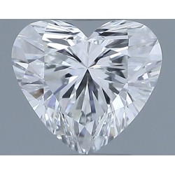 Diament serce, 0.5ct, VVS2, E, GIA 1538653003