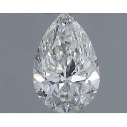 Diament szlif gruszkowy, 0.51ct, SI2, I, GIA 6545148871