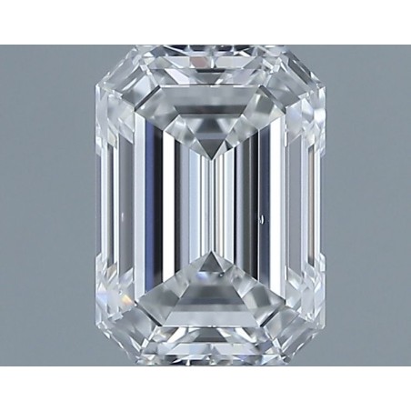 Diament szlif szmaragdowy, 0.7ct, VS1, F, GIA 2537571955