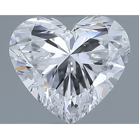 Diament serce, 0.9ct, VS2, D, GIA 6535555749