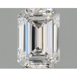 Diament laboratoryjny szlif szmaragdowy, 1.34ct, VVS2, E, IGI LG675598626