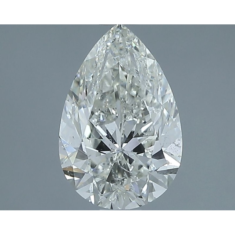Diament szlif gruszkowy, 1.5ct, SI2, H, IGI 737595301