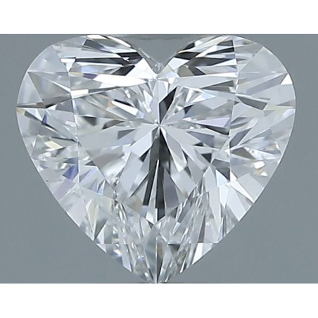 Diament serce, 0.61ct, VS2, E, GIA 2534953743
