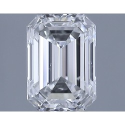 Diament szlif szmaragdowy, 0.7ct, VS2, E, GIA 2547081424